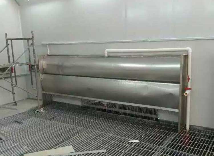 水簾噴漆房由哪幾部分構(gòu)成？