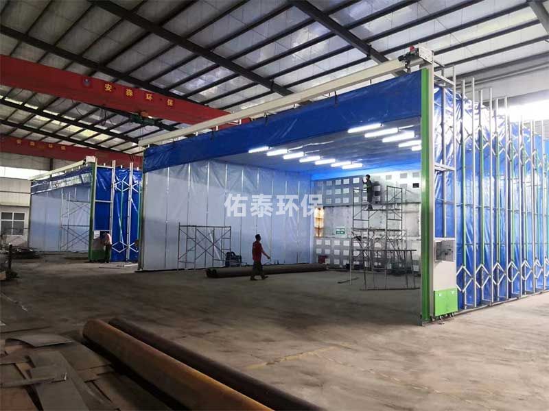 移動(dòng)伸縮式噴漆房日常使用要注意的問題有哪些？